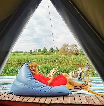 Glamping Pop-up - Fishing Village Riverside Holiday Center Luksustelt