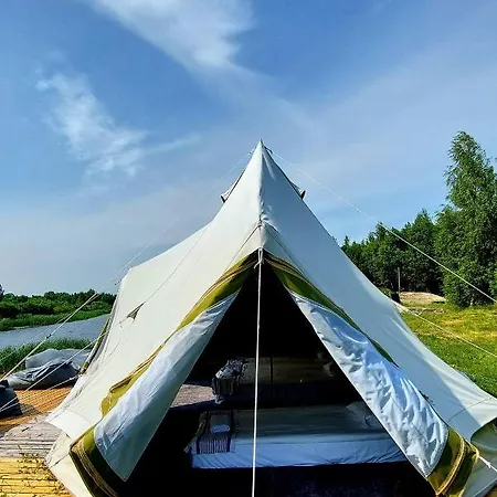 Glamping Pop-up - Fishing Village Riverside Holiday Center Luksustelt *