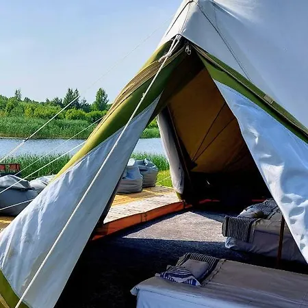 Glamping Pop-up - Fishing Village Riverside Holiday Center Luksustelt
