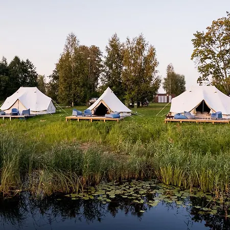 Glamping Pop-up - Fishing Village Riverside Holiday Center Pärnu