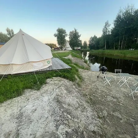 Glamping Pop-up - Fishing Village Riverside Holiday Center Pärnu